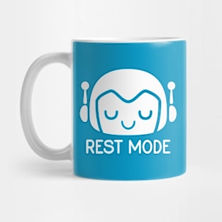 Rest Mode Robot Mug